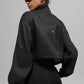 Game Time Full Zip Zip Jacket — Black
