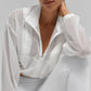 Game Time Full Zip Zip Jacket — White