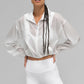 Game Time Full Zip Zip Jacket — White
