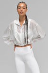 Game Time Full Zip Zip Jacket — White