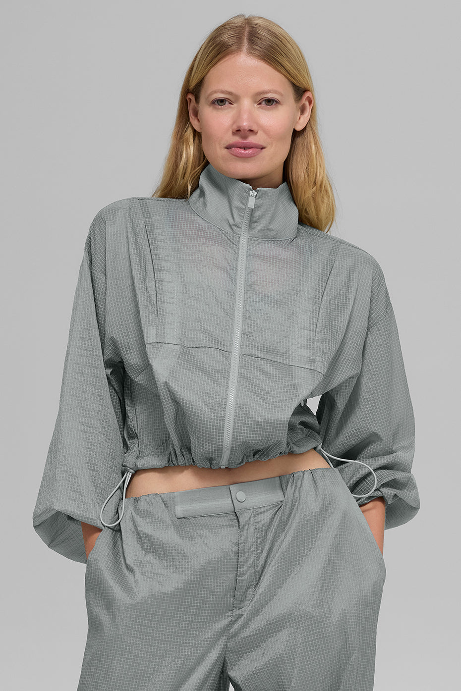 Game Time Full Zip Zip Jacket — Lunar Grey