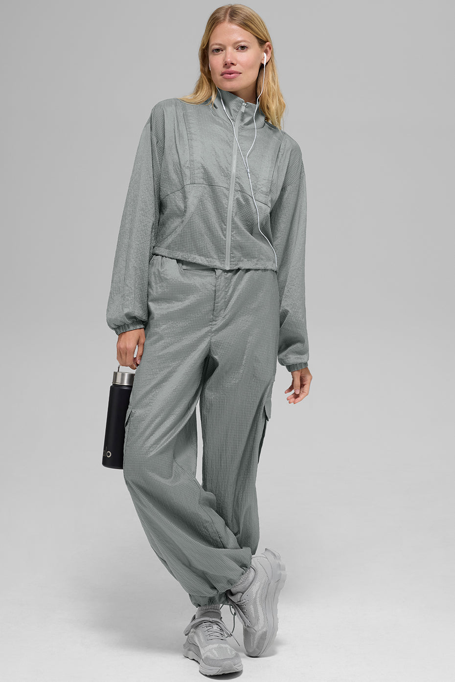 Game Time Full Zip Zip Jacket — Lunar Grey