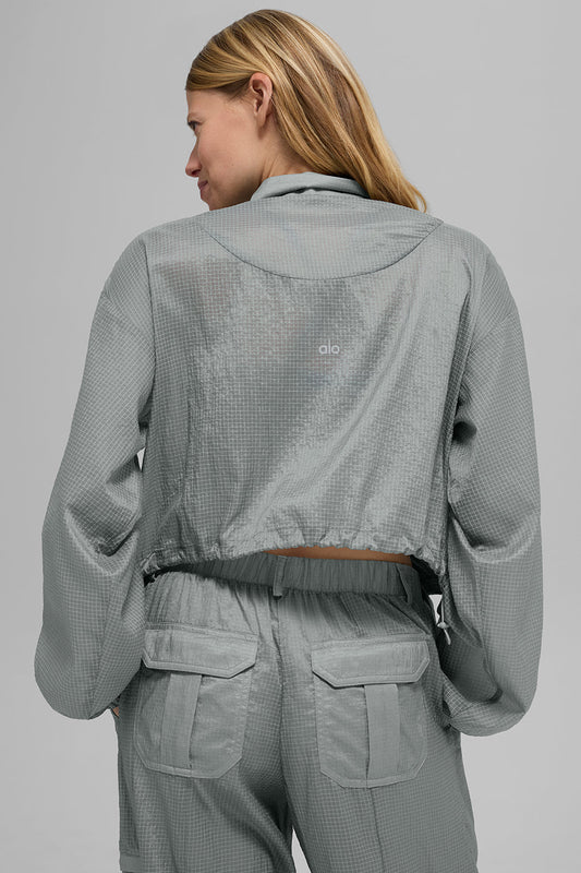 Game Time Full Zip Zip Jacket — Lunar Grey