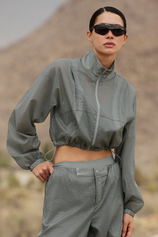 Game Time Full Zip Zip Jacket — Lunar Grey