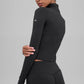 SculptSoft Precision Fit 1/4 Zip Long‑Sleeve — Black