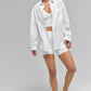 Cotton Real Deal Button Up Long‑Sleeve — White