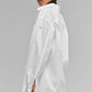 Cotton Real Deal Button Up Long‑Sleeve — White