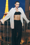 Cotton Real Deal Button Up Long‑Sleeve — White