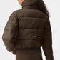 Gold Rush Puffer — Espresso
