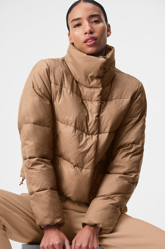 Gold Rush Puffer — Toasted Almond