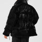 Ice Breaker Puffer Zip Jacket — Black