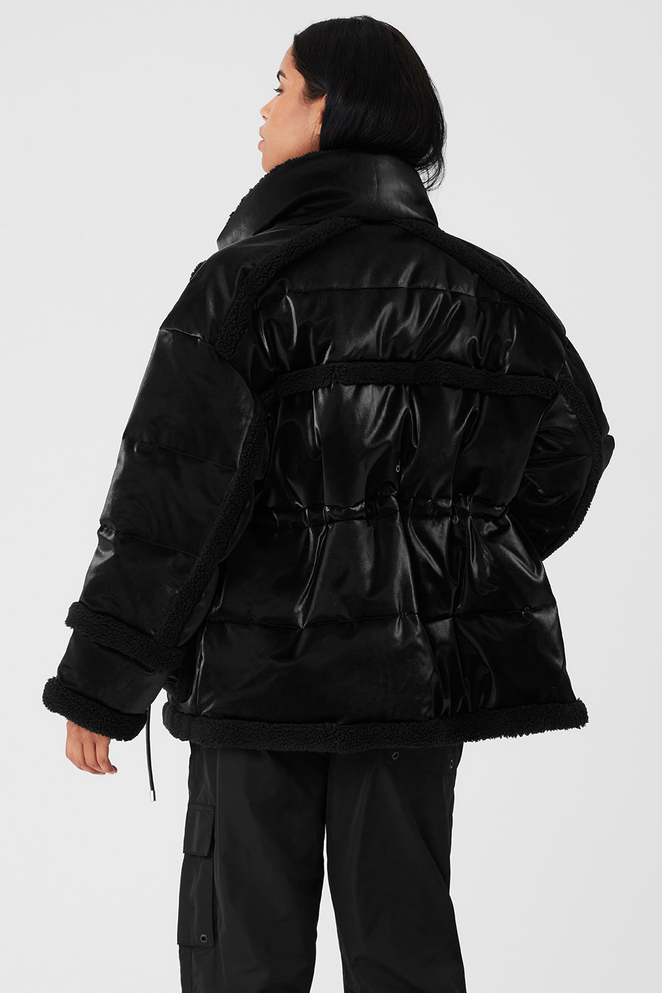 Ice Breaker Puffer Zip Jacket — Black