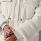 Ice Breaker Puffer Zip Jacket — Ivory