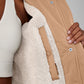 Orion Cropped Puffer — Toasted Almond