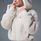 Foxy Sherpa Zip Jacket — Ivory