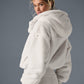 Faux Fur Foxy Zip Jacket — Ivory