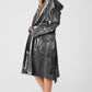 Metallic Break Line Trench — Silver Metallic
