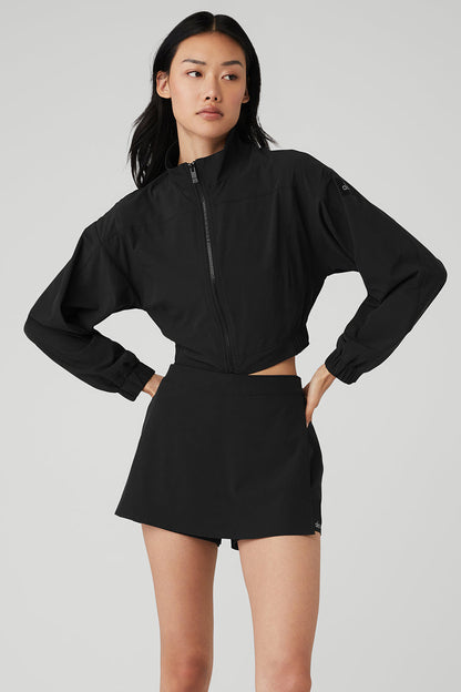 Clubhouse Zip Jacket — Black