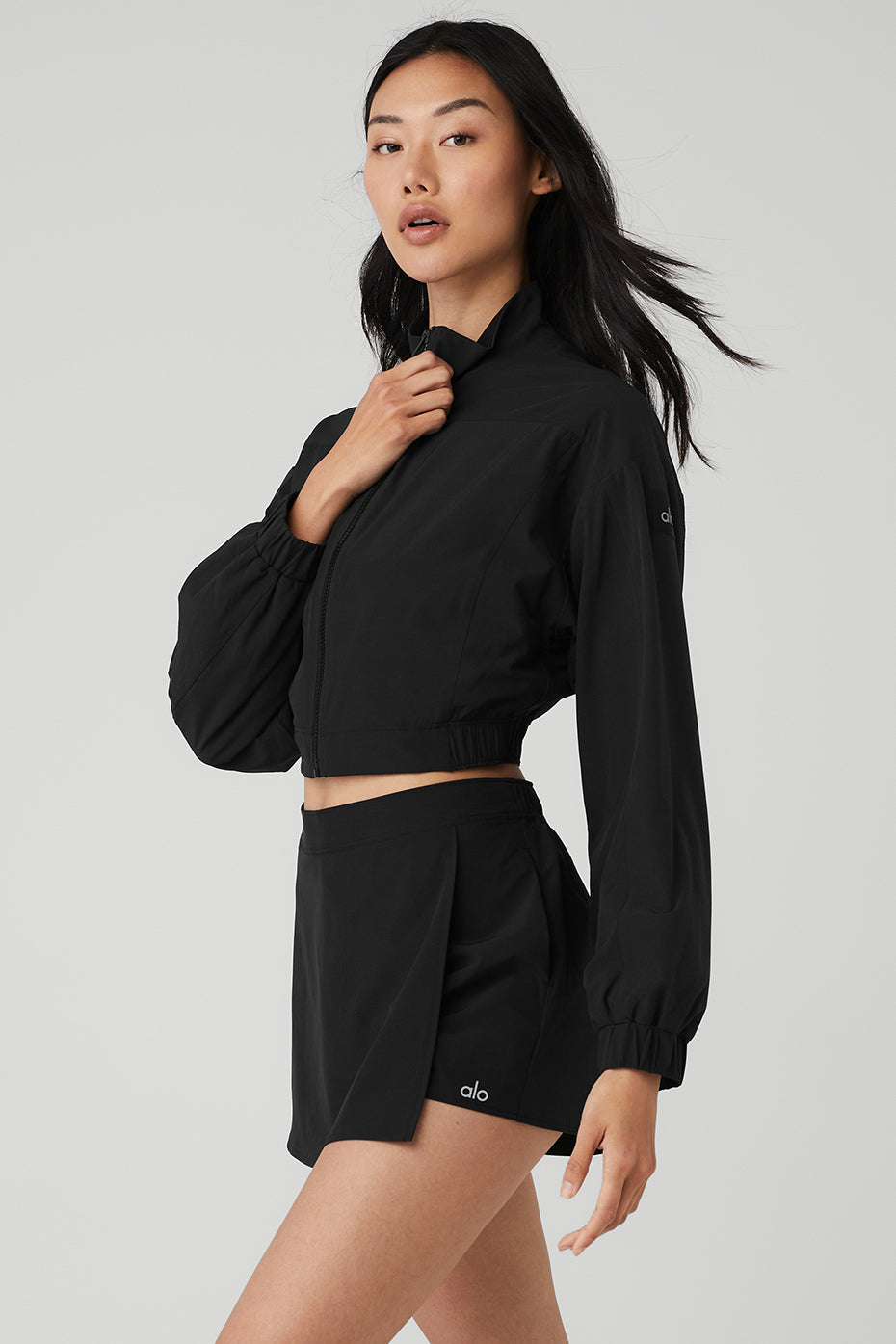 Clubhouse Zip Jacket — Black