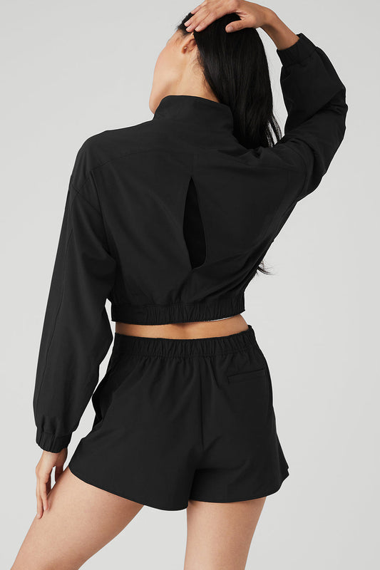 Clubhouse Zip Jacket — Black