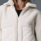 Sherpa Edge Bomber — Ivory
