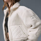 Sherpa Edge Bomber — Ivory