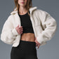 Sherpa Edge Bomber — Ivory