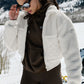 Sherpa Edge Bomber — Ivory