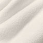 Polar Fleece Cropped Wintry Mix Zip Jacket — Ivory
