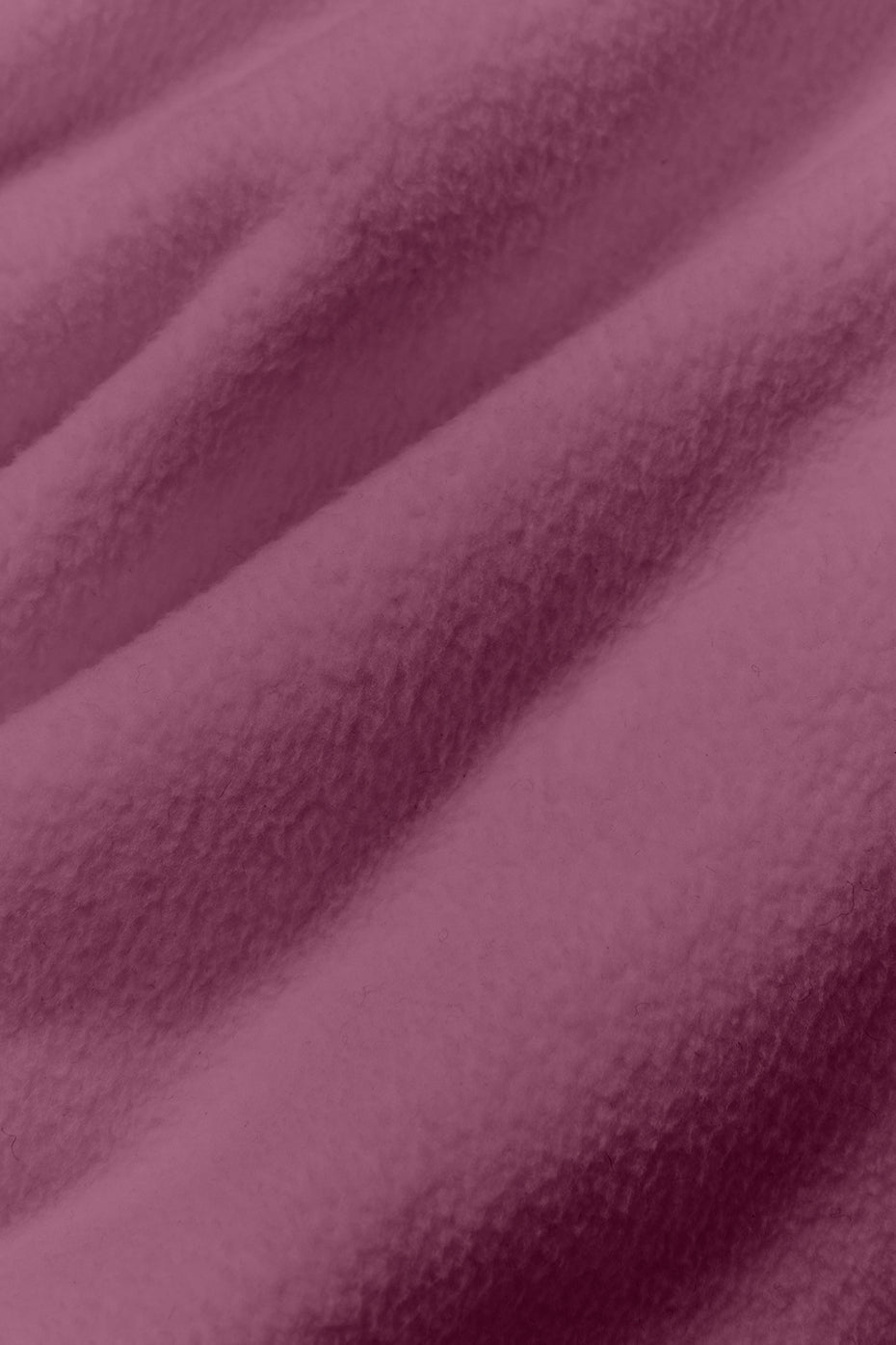 Polar Fleece Cropped Wintry Mix Zip Jacket — Soft Mulberry