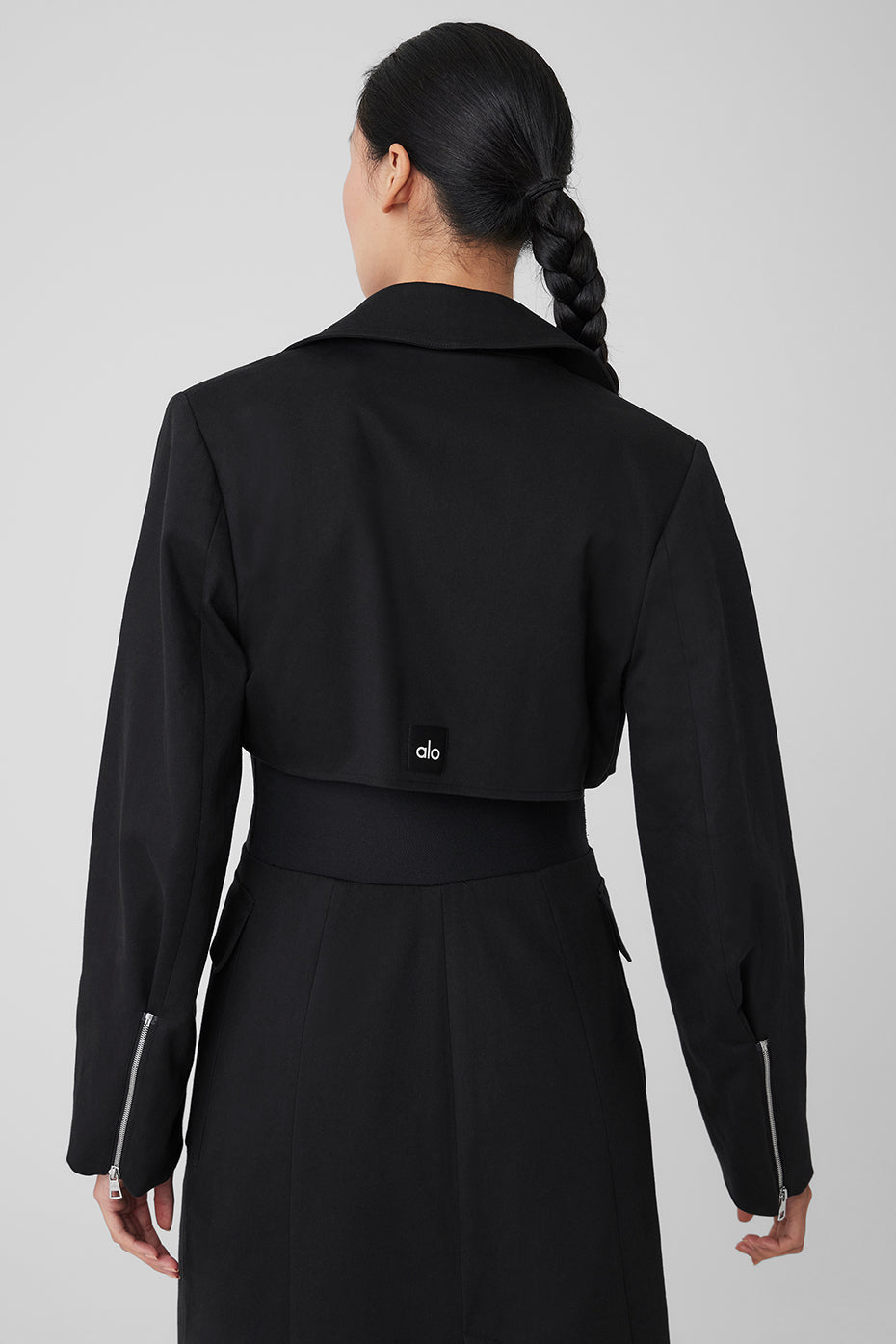Formation Trench Coat — Black