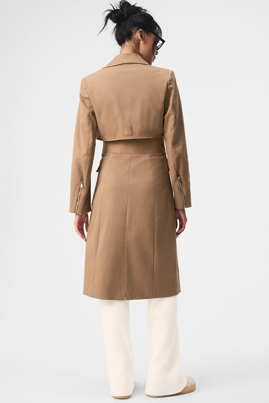 Formation Trench Coat — Toasted Almond