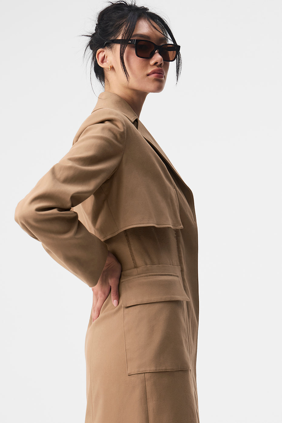 Formation Trench Coat — Toasted Almond