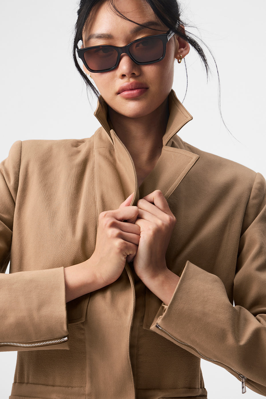 Formation Trench Coat — Toasted Almond