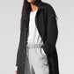 Rain Or Shine Long Coat — Black
