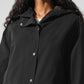 Rain Or Shine Long Coat — Black