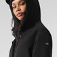 Rain Or Shine Long Coat — Black