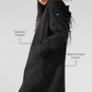 Rain Or Shine Long Coat — Black
