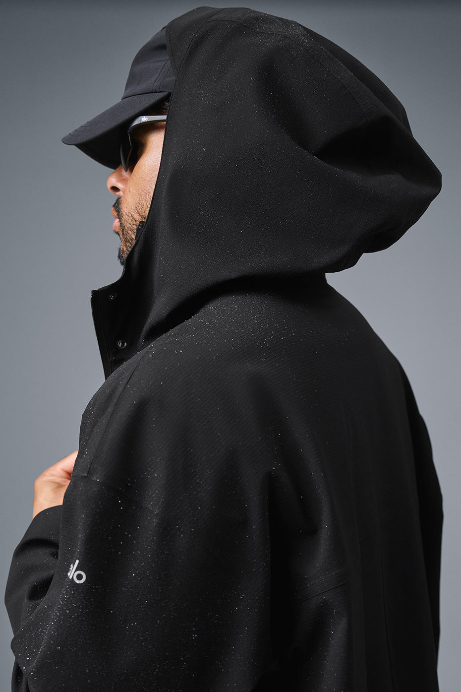 Rain Or Shine Long Coat — Black