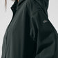 Rain Or Shine Long Coat — Charcoal Green