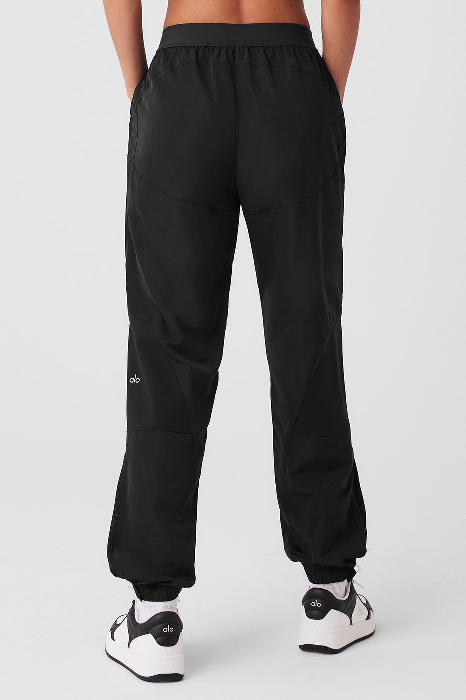 Mixed Media Reinvention Jogger — Black