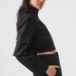 Night Out Cargo Zip Jacket — Black