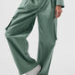 High Rise Night Out Cargo Trouser — Botanical Green