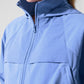 Cropped Playmaker Zip Jacket — Crystal Clear Blue