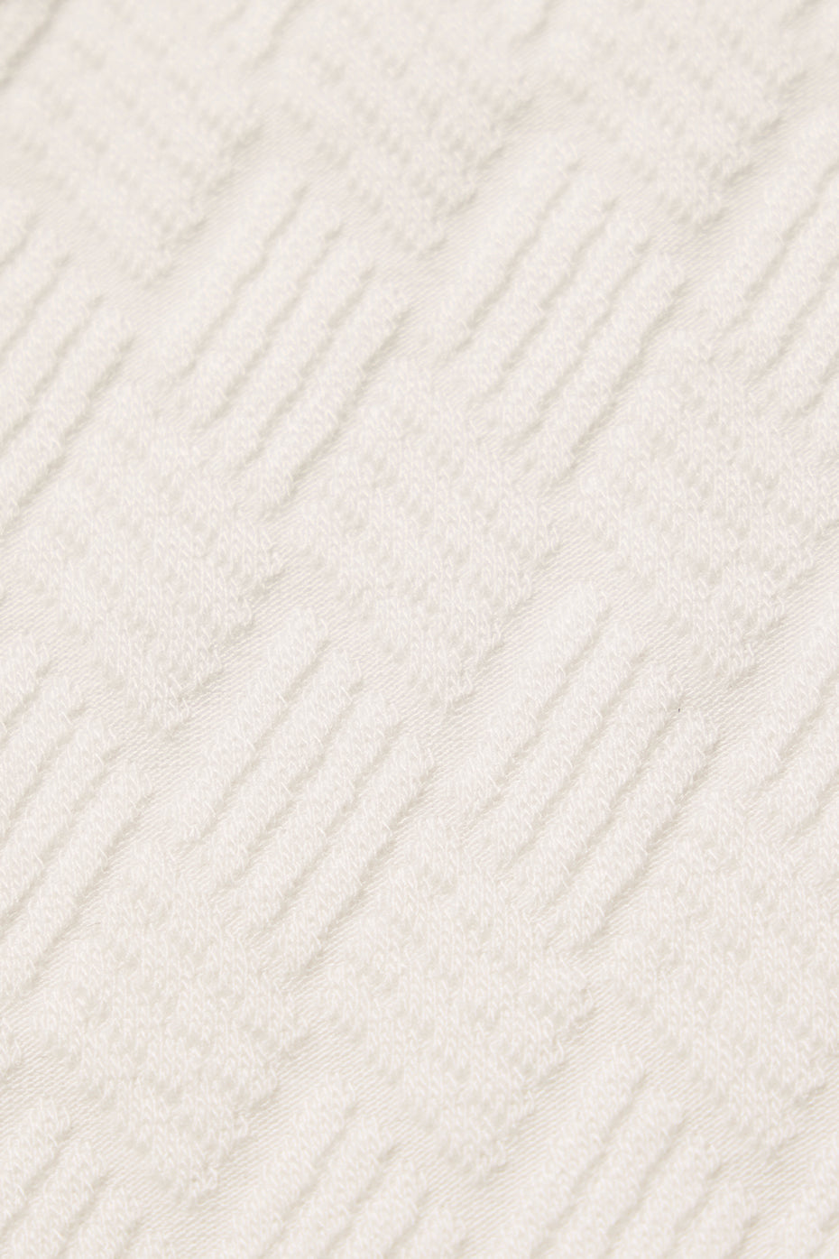Cropped Doubles Only Full Zip Zip Jacket — Ivory