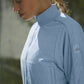 Cropped Doubles Only Full Zip Zip Jacket — Seashell Blue