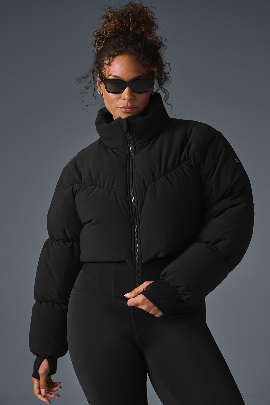Main Act Corset Puffer — Black