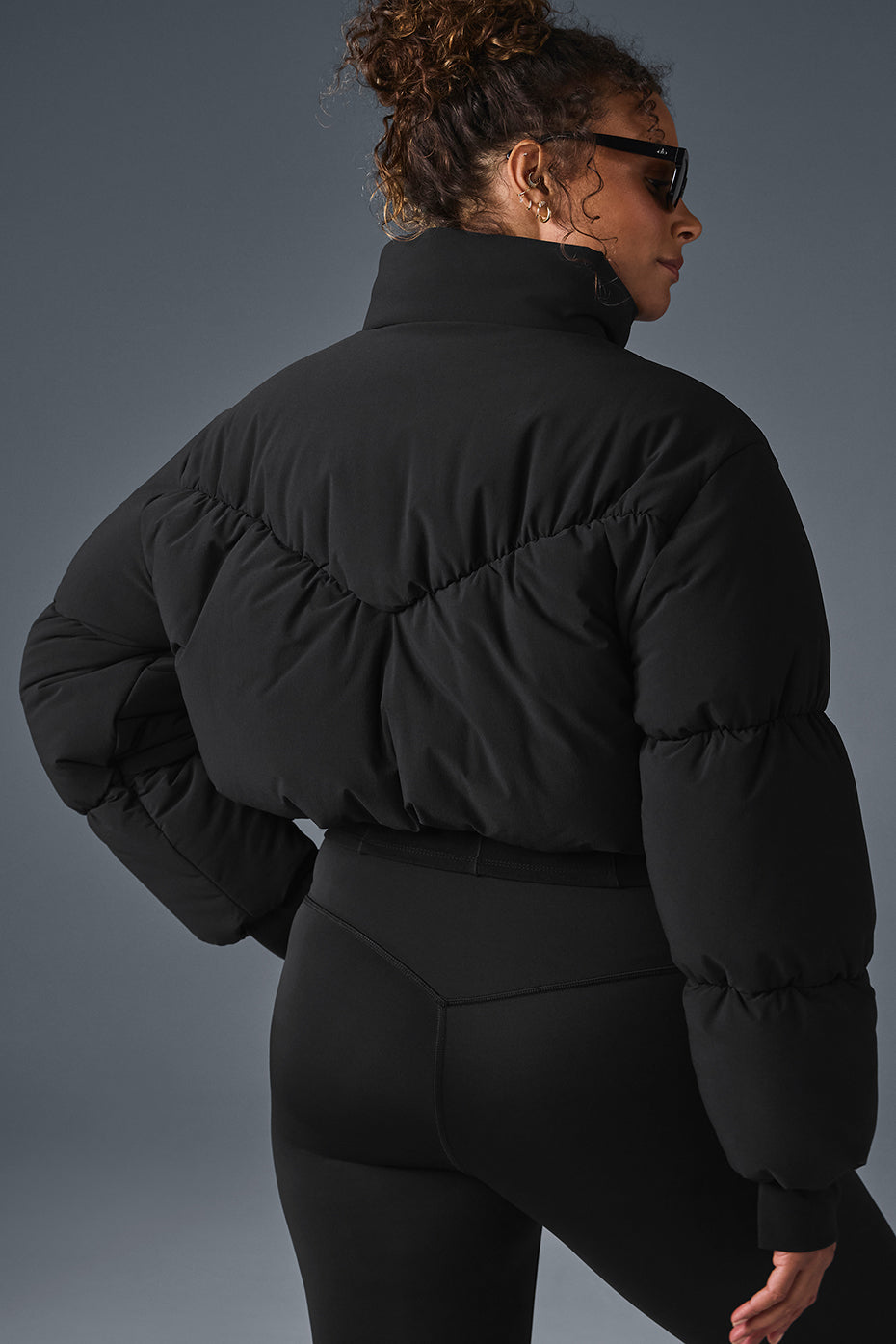Main Act Corset Puffer — Black