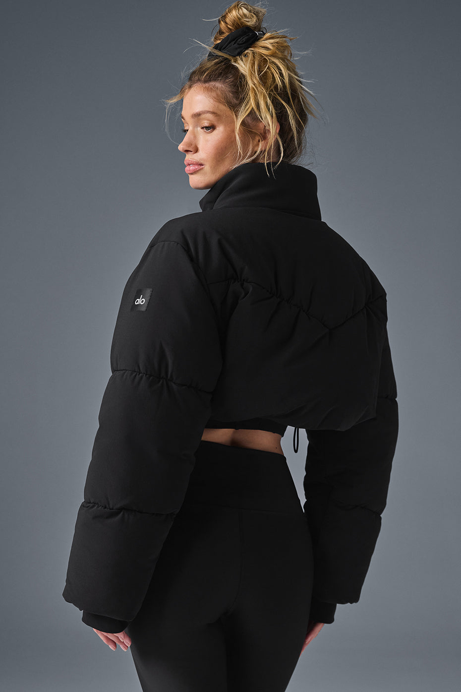 Main Act Corset Puffer — Black