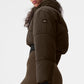 Main Act Corset Puffer — Espresso/Black